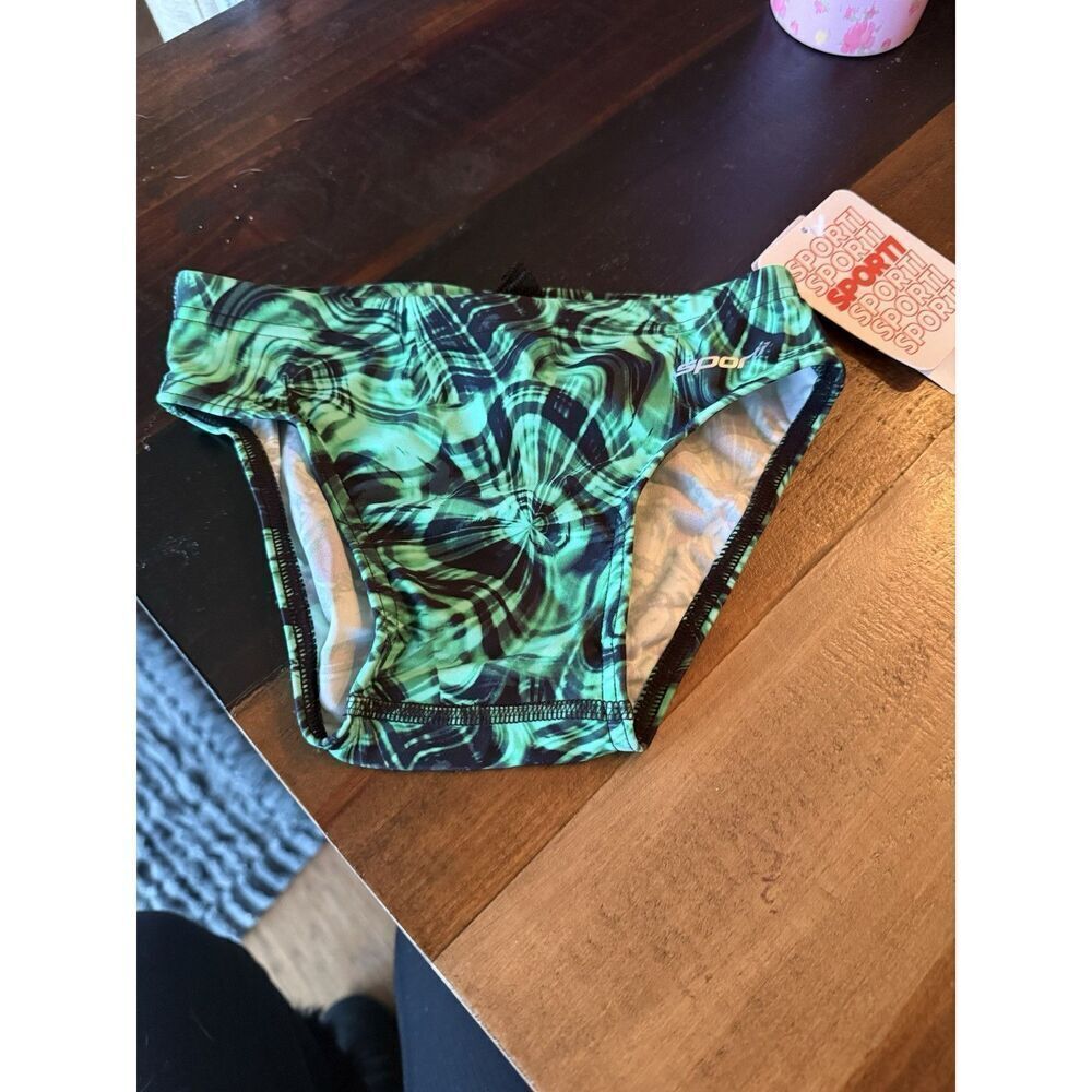 Sporti Sonic Boom Brief Swim Bottom NWT